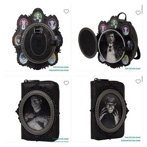Loungefly Universal Monsters Exclusive Lenticular Glow Cameo Set